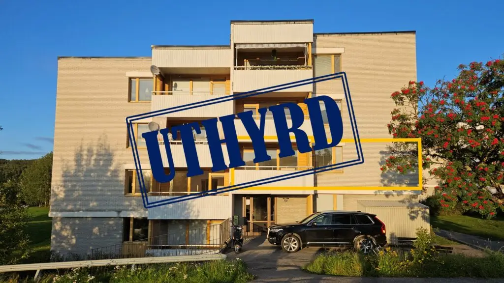 Ledig lägenhet - hyresrätt - om 3 Rok i Sollefteå på Djupövägen 17 - UTHYRD