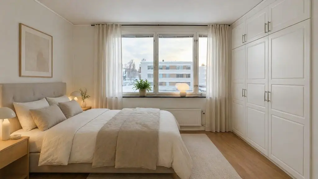 Visionsbild för sovrum på Älvgatan 2 - Älvtorpet - Sollefteå - Ångermanälven