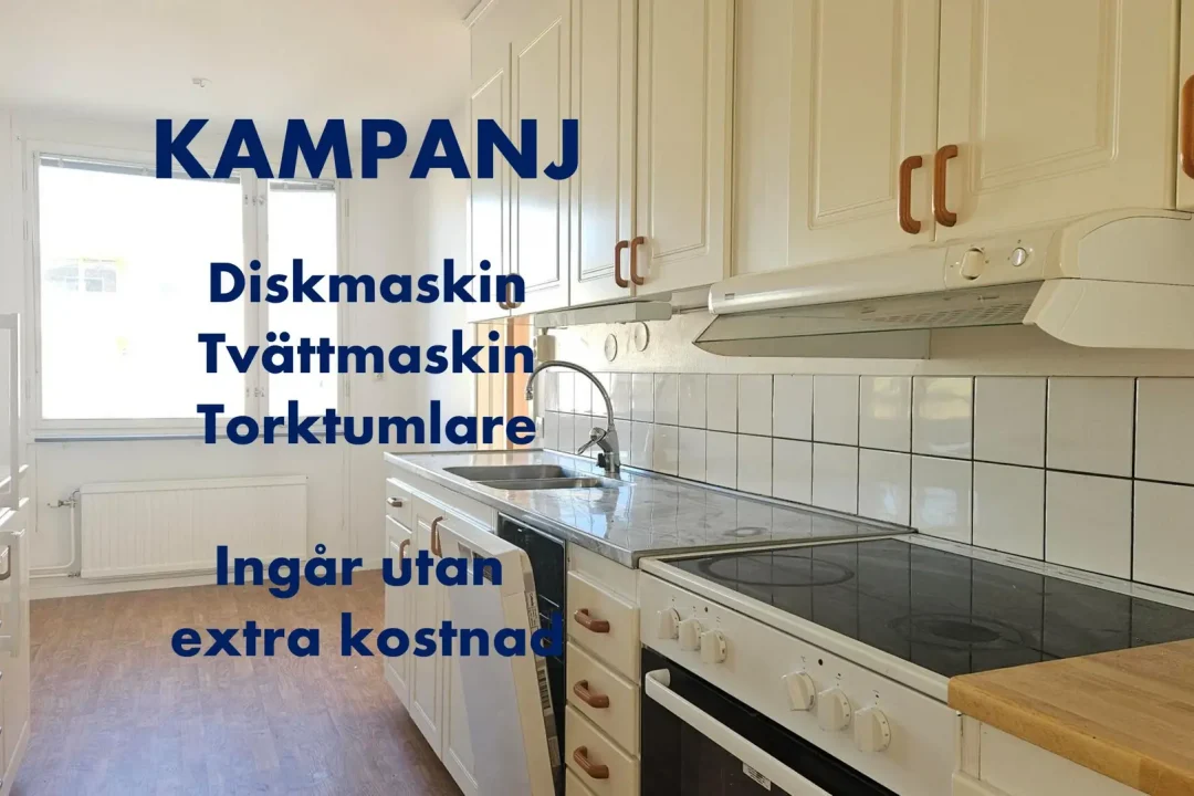 Ledig lägenhet Sollefteå 3 Rok kampanj Älvtorpet