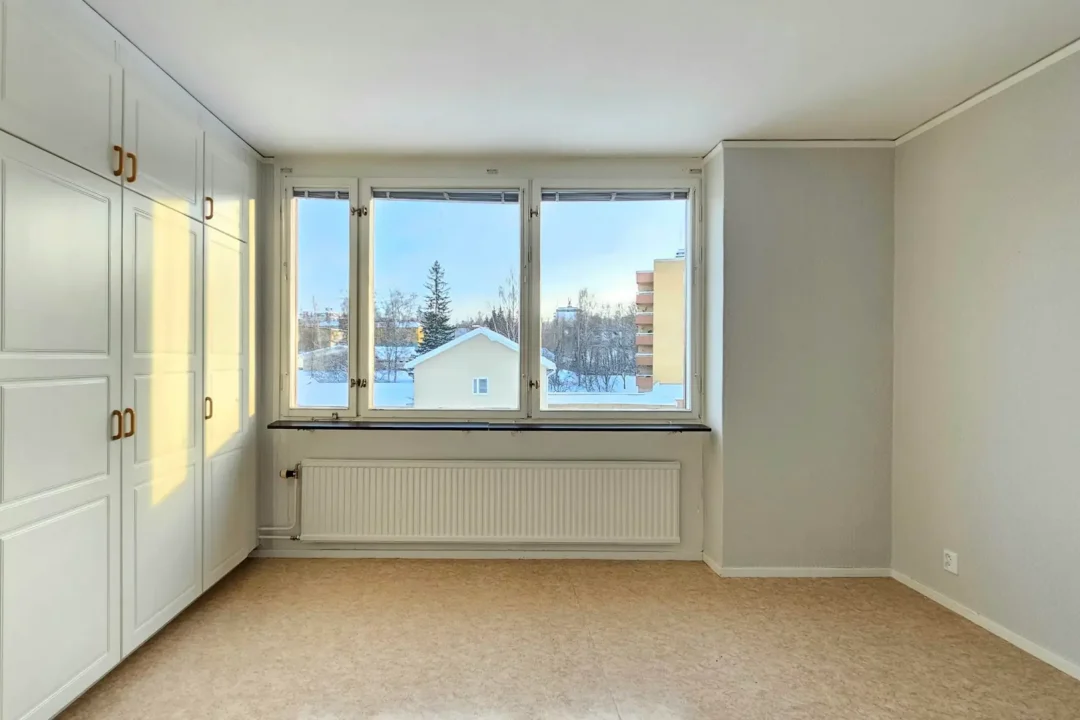 Ledig lägenhet hyresrätt i Sollefteå med 3 rum och kök på Djupövägen 25 lgh 1301- sovrum 2