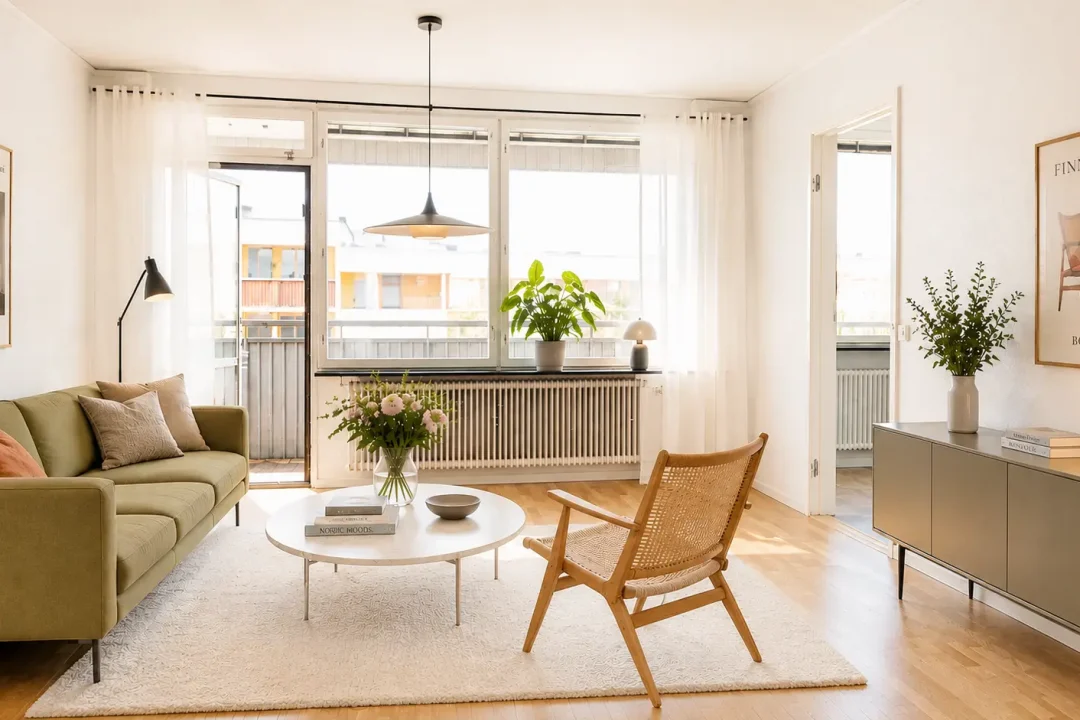 Ledig lägenhet hyresrätt i Sollefteå med 4 rum och kök på Älvtorpet, vardagsrum