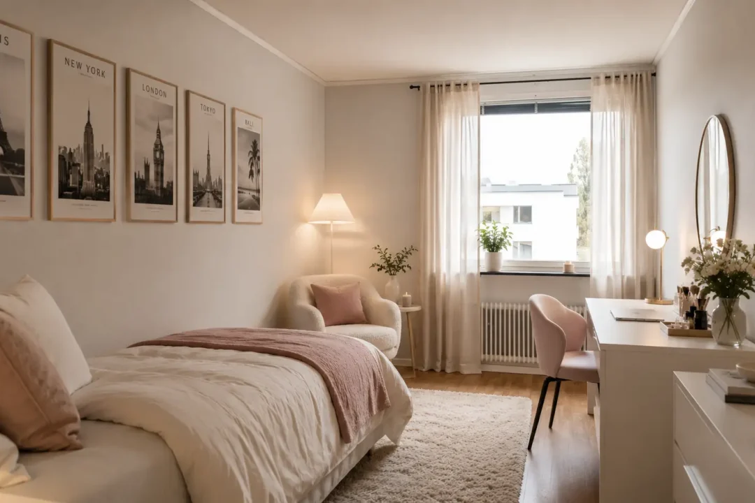 Ledig lägenhet hyresrätt i Sollefteå med 4 rum och kök på Älvtorpet - sovrum